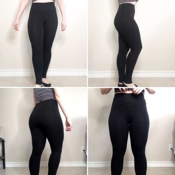 Ladies Luxe Black Lounge Legging 